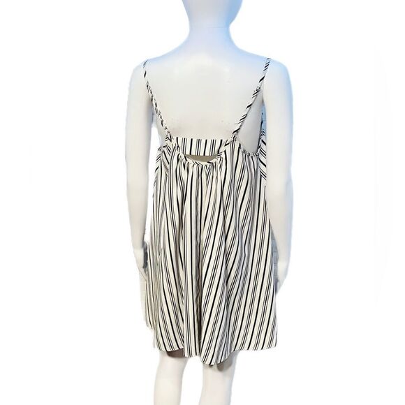 Lucca Couture Black & White Striped Dress - Picture 5 of 11